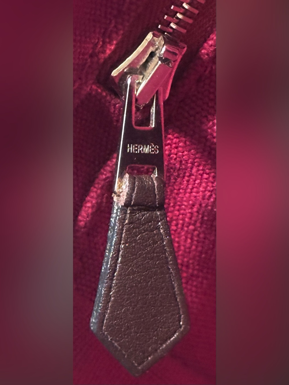 Hermes Troca Horizontal PM Canvas Handbag - Picture 10 of 16
